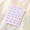 304 Stainless Steel Stud Earrings EJEW-I229-03G-A-3