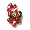 Christmas Theme Opaque Resin Cabochons RESI-E043-01Q-1