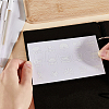 Square PVC Waterproof Car Dash Button Stickers Repaire Kits DIY-WH0349-178-3