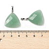Natural Green Aventurine Pendants G-L614-D04-P03-3