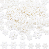 SUNNYCLUE 80Pcs 4 Styles Christmas Theme Resin Cabochons RESI-SC0003-42-1
