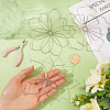 Gorgecraft 3Pcs 3 Style 201 Stainless Steel Flower Arrangement Insert Lids FIND-GF0006-39-3