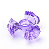 Transparent Acrylic Beads TACR-S124-M-3
