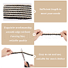 Two Tone Polycotton Braided Rioon OCOR-WH0097-56A-3