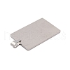 Non-Tarnish 304 Stainless Steel Pendants STAS-K283-06P-2