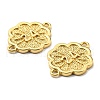 Rack Plating Brass Links KK-D026-01G-3