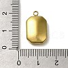 Ion Plating(IP) 304 Stainless Steel Pendant Cabochon Settings STAS-I310-25G-3