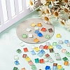 Mosaic Tiles Glass Cabochons DIY-P045-02-5