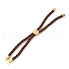 Cotton Cord Bracelet Making KK-F758-03N-G-2