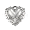 Non-Tarnish 304 Stainless Steel Pendants STAS-F287-36P-1