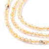 Natural Yellow Quartz Beads Strands G-RM2025-A09-2mm-4