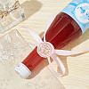 Brass Wax Seal Stamps with Wood Handle AJEW-WH0412-0332-5