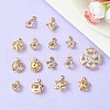 150Pcs 15 Styles Rack Plating Iron Pendants IFIN-YW0003-54-2