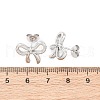 304 Stainless Steel Stud Earrings for Women EJEW-K306-17P-5