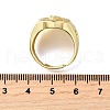 Adjustable Brass Micro Pave Cubic Zirconia Cuff Rings for Women RJEW-F181-05G-5