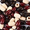 Craftdady 60Pcs 3 Colors Wooden Beads WOOD-CD0001-12-4