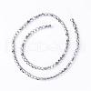 Non-Magnetic Synthetic Hematite Beads Strands G-D800-12G-2