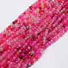 Natural Agate Round Beads Strand X-G-L084-4mm-10-1