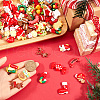 SOFPLATE Christmas Opaque Resin Decoden Cabochons RESI-SP0001-03-3