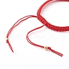 Adjustable Nylon Thread Braided Bead Bracelets BJEW-JB06076-02-3