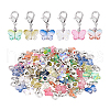 Glass Pendant Decorations HJEW-PH01912-7