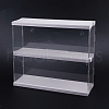 2-Tier Assemble Wall Mounted Acrylic Minifigures Display Case AJEW-WH0479-94A-4