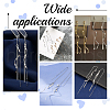 Unicraftale 30Pcs 304 Stainless Steel Pendants STAS-UN0058-97G-7