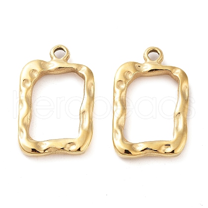 304 Stainless Steel Pendants STAS-L022-370G-1