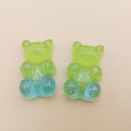 Translucent Resin Cabochons RESI-TAC0002-11F-1