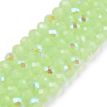 Electroplate Glass Beads Strands EGLA-A044-J3mm-L08-1