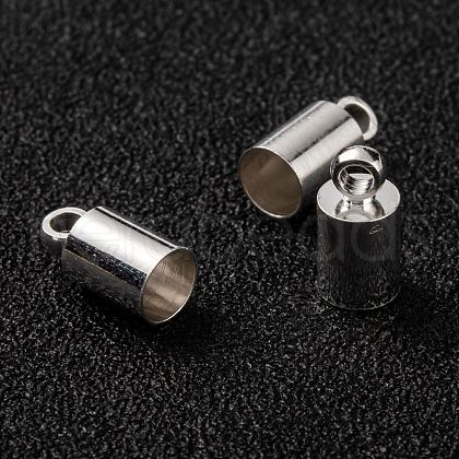 Brass Cord Ends KK-H759-41C-S-1