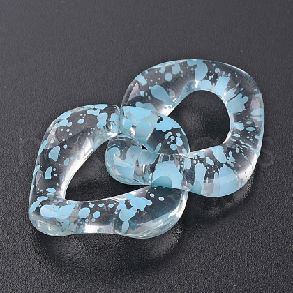 Transparent Acrylic Linking Rings OACR-N009-016A-14-1