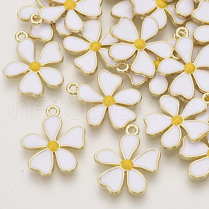 Alloy Enamel Pendants ENAM-N051-09A-1