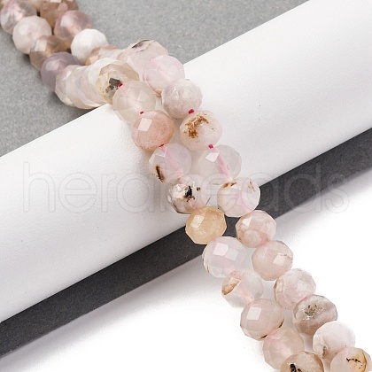 Natural Cherry Blossom Agate Beads Strands G-K380-A43-01-1