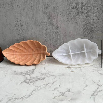 DIY Leaf Dish Tray Silicone Molds DIY-P070-J03-1