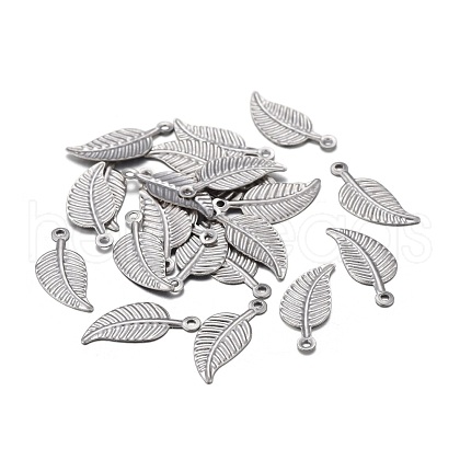 Non-Tarnish 201 Stainless Steel Charms STAS-F255-031P-1