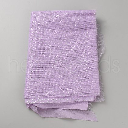 Polyester Silver Point Fabric AJEW-WH20006-90C-1