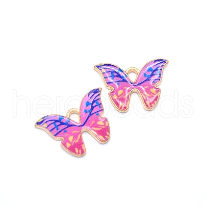 Alloy Enamel Pendants ANIM-PW0001-034A-1