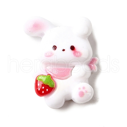 Cute Opauqe Resin Cabochon CRES-I040-01B-1