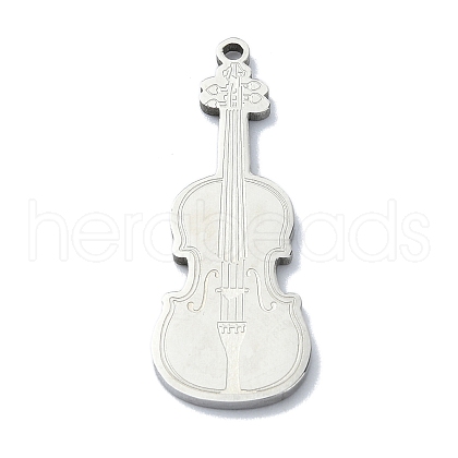 Non-Tarnish 201 Stainless Steel Pendants STAS-R118-11P-1