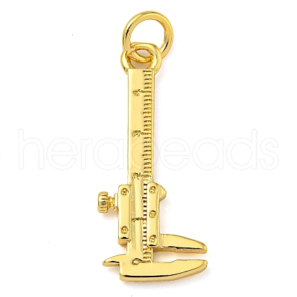 Rack Plating Brass Pendants KK-Z063-30A-G-1