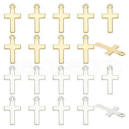 HOBBIESAY 100Pcs 2 Colors Tibetan Style Alloy Pendants FIND-HY0003-72-1