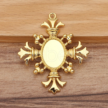 Alloy Cabochon Settings X-PW-WGAB9EB-09-1