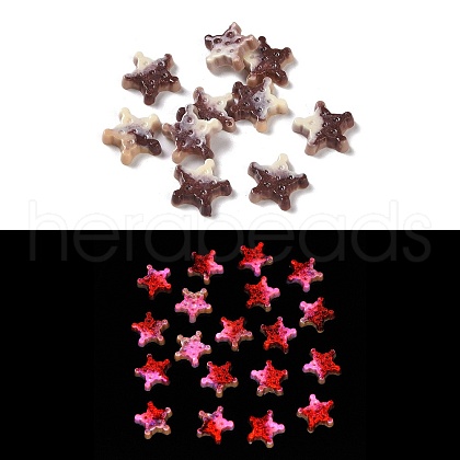 Luminous Resin Decoden Cabochons RESI-K036-07D-1