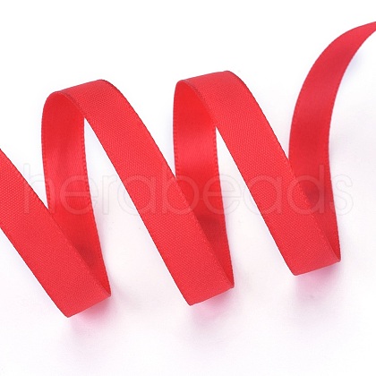 1 Roll Single Face Polyester Satin Ribbon OCOR-DJ0001-27C-1