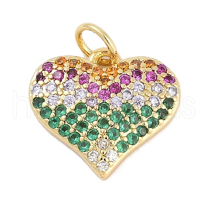 Rack Plating Brass Pendants KK-Q028-19G-1
