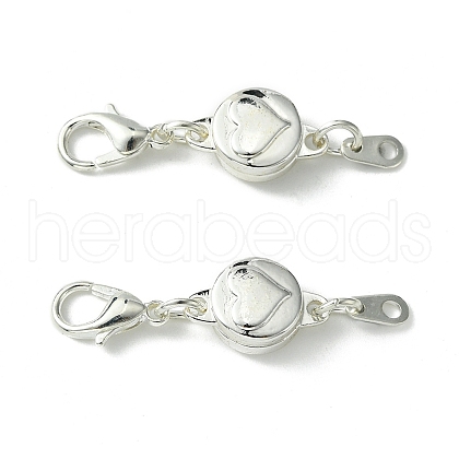 Zinc Alloy Magnetic Clasps PALLOY-YW0001-83S-1