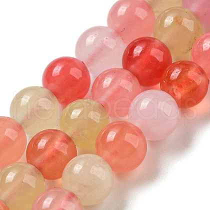 Natural Agate Imitation YanYuan Agate Beads Strands G-Z041-A01-01-1