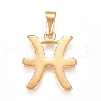 304 Stainless Steel Pendants X1-STAS-L210-06B-G-01-1