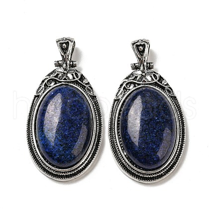 Natural Lapis Lazuli Big Pendants G-Z050-10C-1